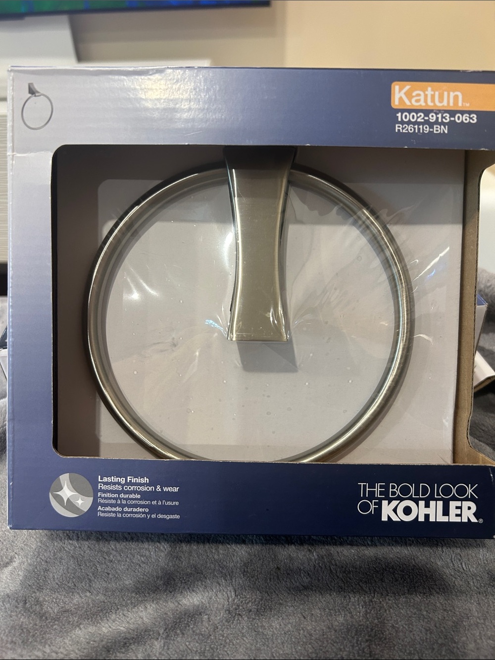 KOHLER Towel Ring NIB